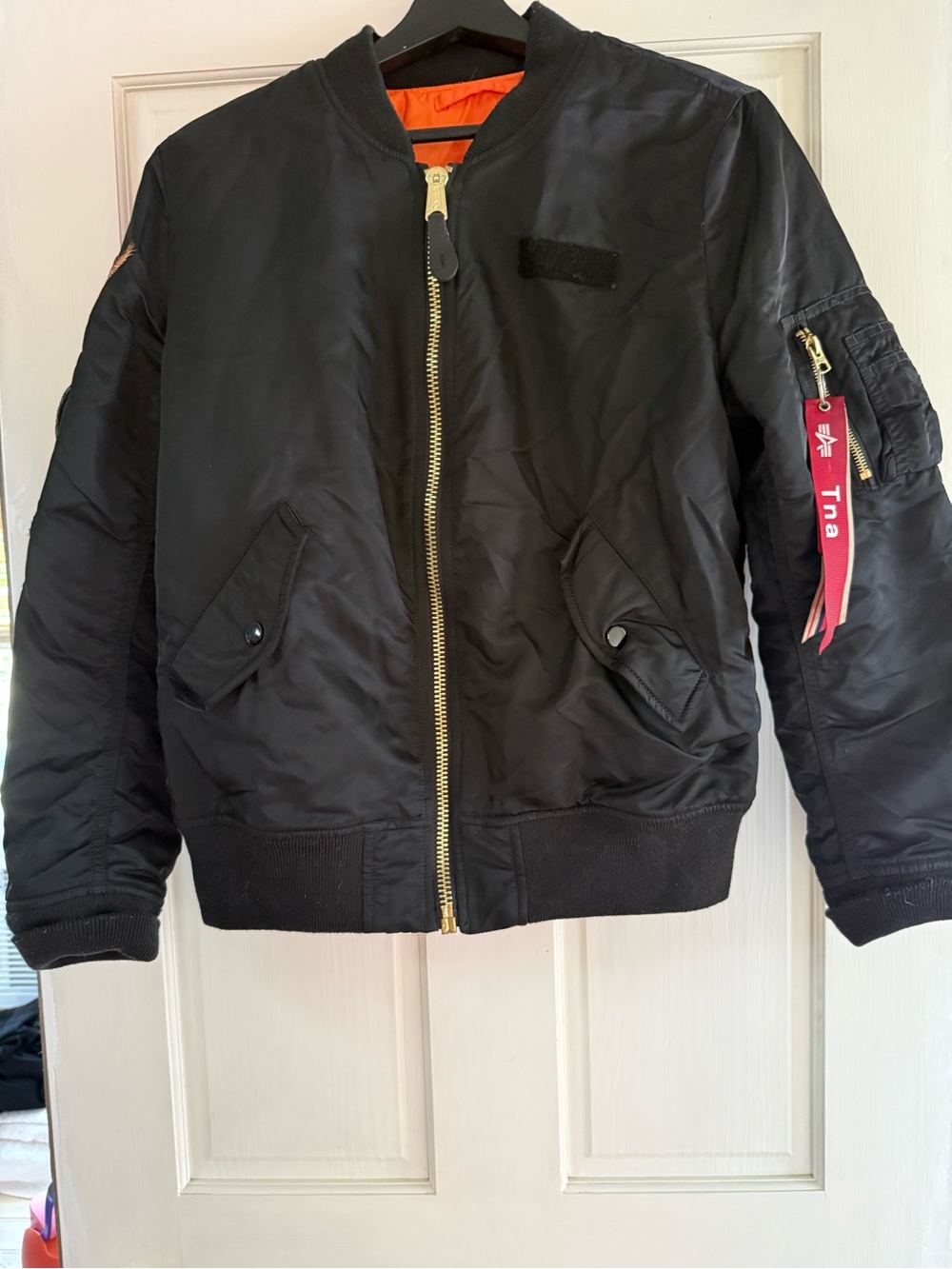 TNA by Aritzia Reversible MA-1 Style Bomber jacket